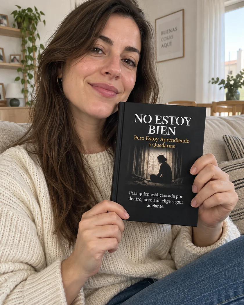 Lectora del libro No Estoy Bien en Chile