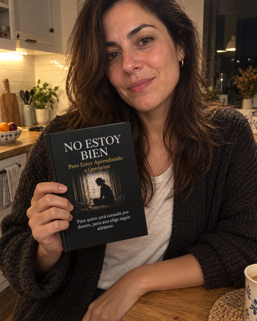 Lectora del libro No Estoy Bien en Chile