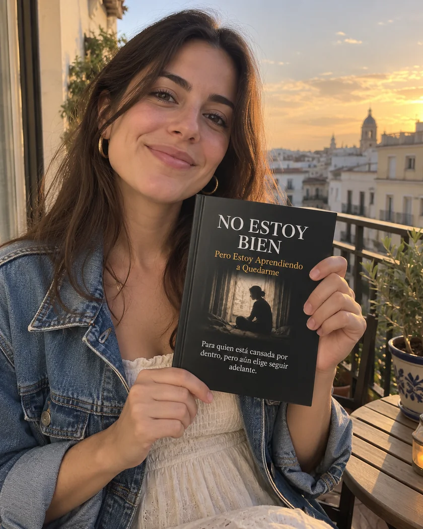 Lectora del libro No Estoy Bien en Chile