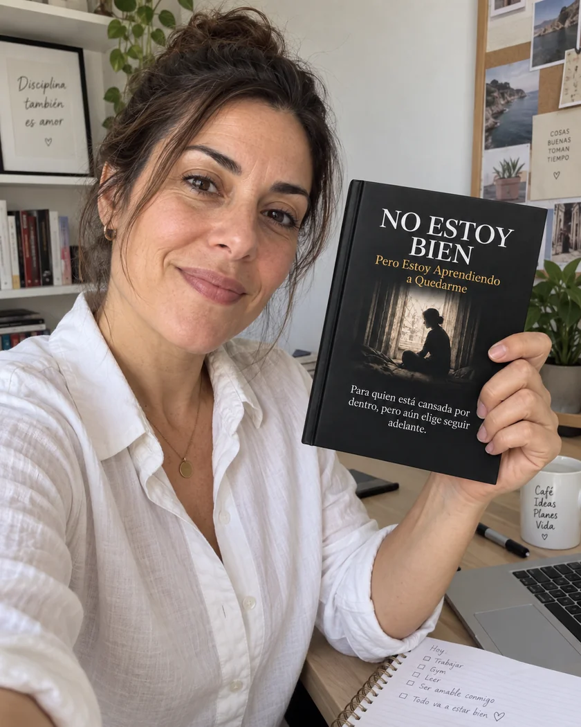 Lectora del libro No Estoy Bien en Chile