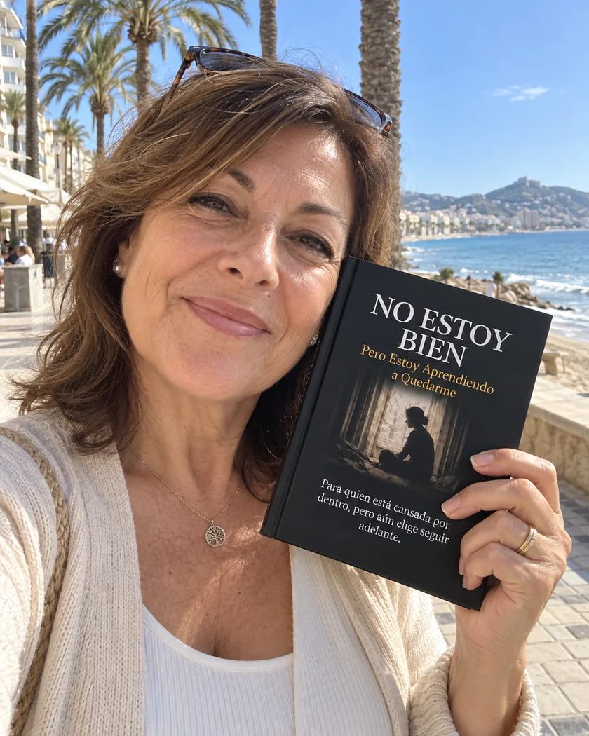 Lectora del libro No Estoy Bien en Chile