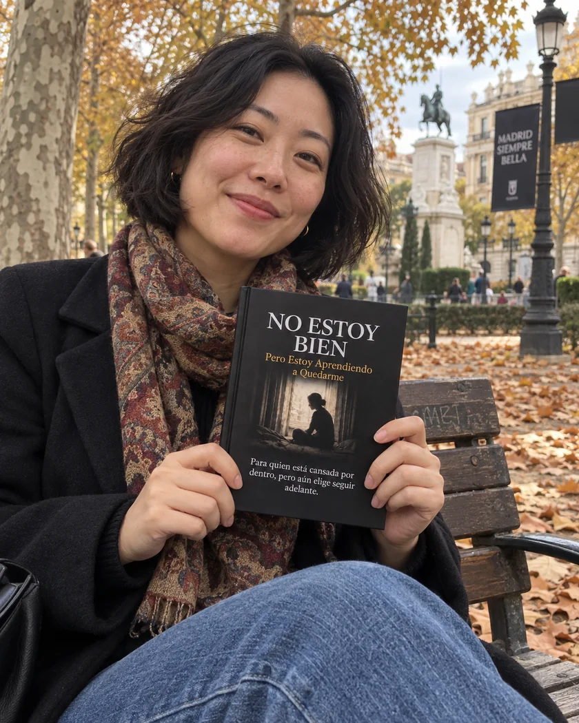 Lectora del libro No Estoy Bien en Chile