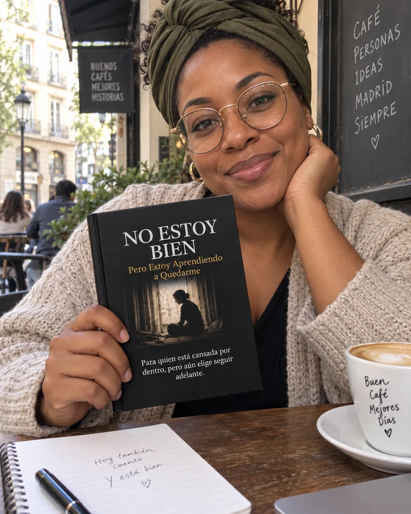 Lectora del libro No Estoy Bien en Chile