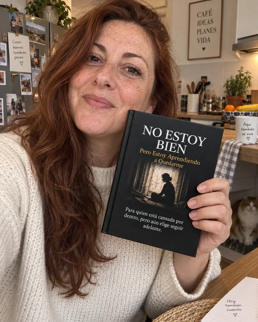 Lectora del libro No Estoy Bien en Chile