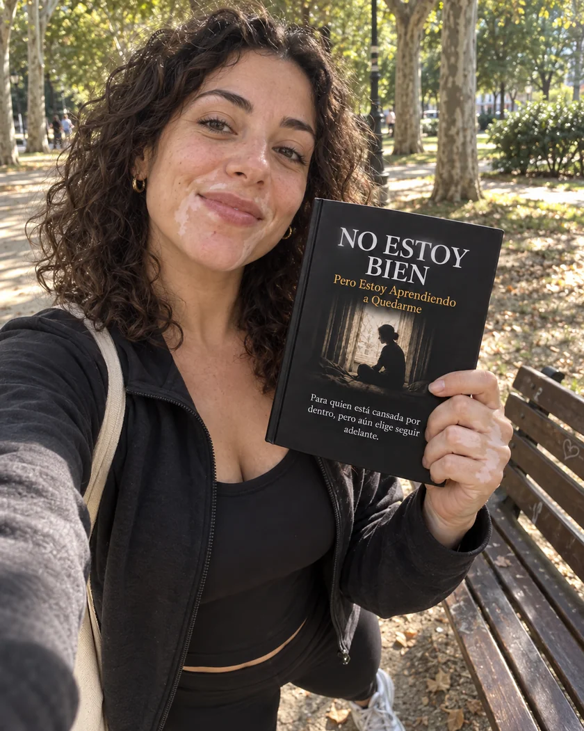 Lectora del libro No Estoy Bien en Chile